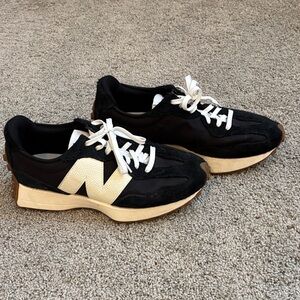 New Balance Black and Tan Athletic Shoes